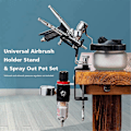 Miniatyrbild 5 av 5: Universellt Airbrush-hållarställ med Universellt Airbrush-set