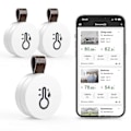 Miniatyrbild 1 av 5: Bluetooth termometer hygrometer, trådlös termohygrometer mini, med smart sensor-app, datalogger och exportdata för sovrum, babyrum, vinkällare