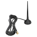 Miniatyrbilde 2 av 5: Ekstern Magnetisk Høy Gain Mobilantenne Vanntett Antenne GSM 5dbi Gain Omnidireksjonell SMA Hannhode Med Magnetisk Base