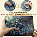 Miniatyrbillede 4 af 5: Adventskalender 2023 Ny Halloween Horror Night Nedtællingskalender Blind Box Jul advent 24-delt gavedukke Blind Box style 3