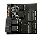 Pikkukuva 5 / 5: 2 Porttia SFF-8643 U.2 - NVMe M.2 NGFF SSD Muunninkortti Adapteri SFF-8643 U.2 - Kaksois-M-Key NVME M2 NG
