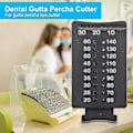 Miniatyrbild 4 av 5: Dental Gutta Percha-skärare Mätlinjaler Endodontisk Spännvidd Mätskala Tandläkarverktyg