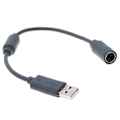 Pikkukuva 1 / 5: USB-liitäntäkaapeli Xbox 360:lle - Irrotettava kaapeli, johdon korvaus, peliohjaimen jatkojohto