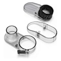 Miniatyrbilde 1 av 5: CNC ABS Støvtette Sko for CNC Maskiner, 52mm Diameter, Passer for De Fleste 300W-500W, CNC Gravering