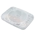 Miniatyrbillede 5 af 5: Til PS ONE Retro Videospil Kabinet Transparent Sort