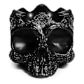 Miniatyrbillede 2 af 4: Gotisk Halloween Kranieholder i Resin