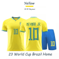 Pikkukuva 1 / 5: 【Sertifiointipäällikkö】Messi Jalkapallovaatteet Miami International Jersey Argentiina 10 Jalkapallopaita Set / Vieraspaita Match Trai 7 24