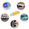 Miniatyrbild 5 av 5: 10 x 512 MB Minnestick USB Flash Drive USB Flash Drive USB 2.0 Guld