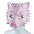 Miniatyrbillede 4 af 5: Løvemaske Halvt ansigt Dekorativ forsyning Holdbar 3d til Halloween maskerade Pu Skum Løvemaske Voksenkostume Festartikler PUM20005-3
