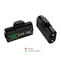 Miniatyrbillede 4 af 5: Genopladeligt batteripakke til spilcontroller til XboxSeriesS Gamepad-batterier med indikator, batteridæksel og USB-kabel