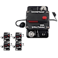 Miniatyrbillede 2 af 5: 100a 150a 200a 250a 300a Amp Strømafbryder 12-48v Dc Bil Yacht Rv Strømafbryder Automatisk Kredsløbsbeskytter 74x49x44mm