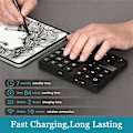 Miniatyrbilde 5 av 5: Bluetooth Tegnebrett Tastatur, 35 Taster Oppladbart Trådløst Tastatur for Procreate, og Tegnesnarveier