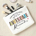 Miniatyrbillede 3 af 5: Inspirerende gaver til kvinder, lærer medarbejder påskønnelsesgaver, opmuntrende kosmetiktaske, tak fødselsdagsgaver til mødre sygeplejerskedag, ven