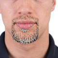 Miniatyrbild 3 av 4: 5 st/set Mall för verktyg för män Design Mustasch Skägg Getbocksrakning