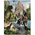 Miniatyrbild 5 av 5: Flanell Fleece Filt för Soffa Säng Vulkan Dinosaurie Samling Mjuk Mysig Lättviktig Sängfilt för Barn/Vuxna/Flickor/Pojkar 150x200cm Dinosaurie2al