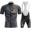 Miniatyrbillede 2 af 5: Team Belgium 2023 Cykeltrøjesæt Nationalt Flag Cykling Belgisk tøj Landevejscykelskjorter Dragt Cykelsmæk Shorts MTB Maillot 4 4XL