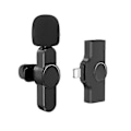 Miniatyrbillede 1 af 4: Trådløs Mikrofon til iPhone iPad, Mini Mikrofon, Trådløse Mikrofoner, Trådløs Lavalier Mikrofon, Klipsmikrofoner