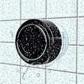 Miniatyrbillede 2 af 5: Bluetooth Brusebadshøjttalere, Bærbar Trådløs Vandtæt Højttaler (sort & blå)