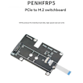 Miniatyrbilde 3 av 5: PCIe til M.2 M Key Adapter NVMe Utvidelseskort for Raspberry Pi 5