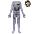 Miniatyrbillede 1 af 5: Skibidi Toilet Cosplay Kostume Tv Mand Kamera Mand Kostume Spil Skibidi Dop Ja Ja Ja Toilet Halloween Jumpsuit Til Børn Gaver F 130