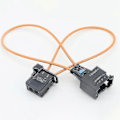 Miniatyrbilde 4 av 5: MOST Fiberoptisk Loop Bypass Hunn- og Hunnkontaktsett Adapter For