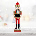 Miniatyrbillede 3 af 5: Nøddeknækker Figur Juledekoration Håndværk Statue til Jul Soveværelse Hjem