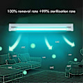 Miniatyrbilde 4 av 5: 8w T5 Germicid Lampe Uvc Desinfeksjonslampe Ultraviolett Drepe Midd Uv Lampe 220v