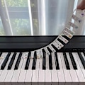 Miniatyrbilde 1 av 4: 88 Tangenter Gjenbrukbare Piano Keyboard Notelapper Piano Noter Guide Klistremerker