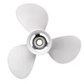 Miniatyrbild 2 av 5: 9-7/8 X 12 Marin Utombordsmotor Propeller för 20-30HP 664-45954-01-EL Aluminiumlegering Marin Propeller 1