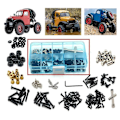 Pikkukuva 2 / 5: RC-auton päivitys Koko auton päivitys ja muokkausruuvi työkalulaatikko FMS 1/24 FCX24 K5 RC-autolle Upg