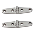 Pikkukuva 1 / 5: 2 kpl Veneen Meriluukun Saranat 100x25mm Kiillotetut Merisaranat Laitteisto