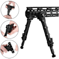 Miniatyrbilde 3 av 5: Utendørs Bipod Kamera Justerbar Bipod Aluminium Legering Hurtigutløser Stabil V9 Bipod For Utendørs Svart Utstyr