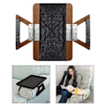 Miniatyrbillede 3 af 4: Sofa Armlæns Clip On Bakke 1x Bærbart Bord Tv Bord Til Morgenmad TY