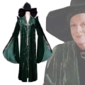 Miniatyrbild 1 av 4: Halloween Harry Potter Mcgonagall Professor Hogwarts Rektor Lång Klänning Halloween Kostym Kostym S U XXXL