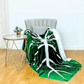Miniatyrbilde 5 av 5: Bladteppe Plantetepper Myke P Fll Kaste Rative Blader For Planteseng Sofa Og Divan