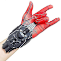 Miniatyrbillede 1 af 5: Web Shooters, Spider Silkskyder til Børn - USB Opladning, Tovslynge Superhelt Slynge Handsker Håndleds Legetøj Cosplay Slynge Armskjold Tilbehør-FH