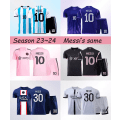 Miniatyrbild 4 av 5: 【Certifiering major】 Messi Fotbollskläder Miami International Jersey Argentina 10 Fotbollströja Set Hemma/Borta tröja Match Trai 3 L