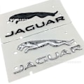 Miniatyrbild 2 av 5: Passar Jaguar Xf Xe Fpace Bakre Bagagelucka Logotyp Jaguar Engelsk Font F-pace Modifierad Fordonslogotyp