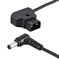 Pikkukuva 2 / 5: Andoer Kierrekaapeli 98cm/38.5tuumaa D-Tap 2Pin Uros - DC 5.5 * 2.1mm Adapterikaapeli Jatko Elastinen Linja A