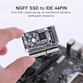 Pikkukuva 3 / 5: M.2 NGFF SATA SSD - 2,5 tuuman IDE 44pin -sovitin 150MB/S M.2 NGFF SATA