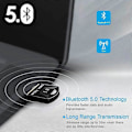 Miniatyrbillede 5 af 5: USB Bluetooth Adapter 5.0 Bluetooth Modtager 5.0 Dongle Højhastigheds Transmitter Mini Bluetooth USB Adapter Til PC Computer Laptop