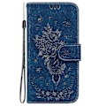 Miniatyrbillede 2 af 5: Rose Præget PU Etui Til Nokia C32