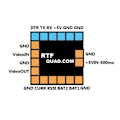Miniatyrbillede 4 af 5: FPV Mini Micro-OSD Mini OSD til SP Racing CC3D Naze32 F3 F4 Flight Controller