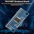 Miniatyrbild 2 av 5: 10st 16CH Analog Multiplexer Modul 74HC4067 CD74HC4067 Exakt Modul Digital Multiplexer MUX Breakout Board