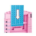 Miniatyrbild 3 av 3: DIY minikamera kreativa retro digitalkamera modell ornament monterade byggsten leksaker style 3