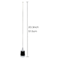 Miniatyrbilde 3 av 5: Dual Band NMO Antenne 144/430MHz Mobilradioantenne for VHF UHF Toveisradio (Krever NMO-feste)