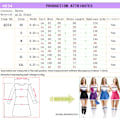 Pikkukuva 2 / 2: Cheerleading fancy puku univormut lukion cheerleading puvut black M