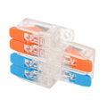 Pikkukuva 3 / 4: 10 kpl Pikajohdotusliitin 2 sisään 4 ulos 0,5–6 mm² johdinliitin 41A 450V
