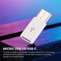 Miniatyrbillede 5 af 5: Universal USB Type C 3.1 Han til Micro USB 2.0 5 Pin Hun Data Adapter