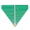 Miniatyrbilde 2 av 4: Logaritmisk Periodisk Antenne UWB UltraWide Båndbredde Kretskortmodul 740MHz-6000MHz